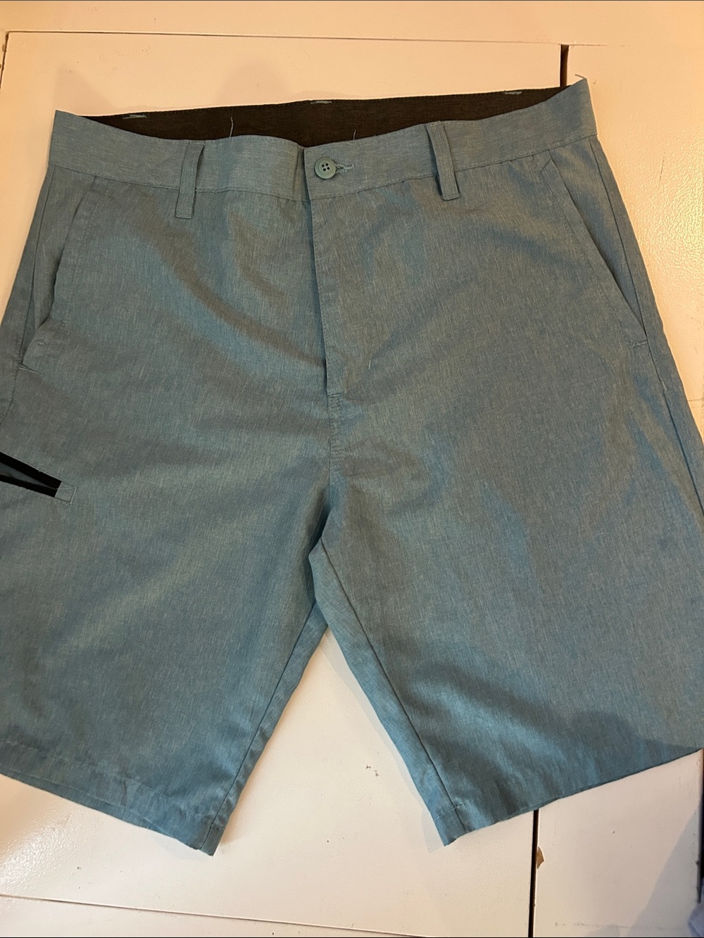 Men's Light Blue Performance Shorts